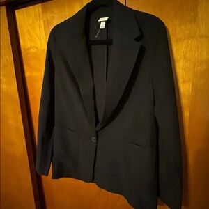 a new day Elegant Dark Blazer